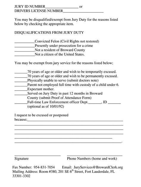 Jury duty broward county: Fill out & sign online | DocHub