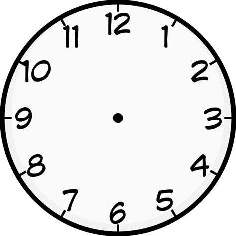 Clock face vector image | Free SVG