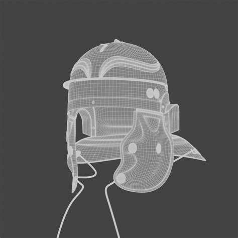 ArtStation - Roman legionary helmet | Game Assets