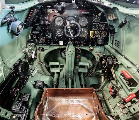 Cockpit of Historic Flight Foundation's Spitfire Mk. IXe | Flickr