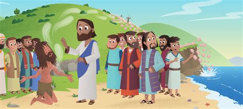 Jesus Sets a Man Free in a New Bible App for Kids Story, “Demons ...