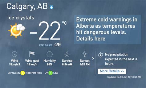 Calgary to see a nearly 30°C temperature swing between now and Tuesday | Daily Hive Calgary