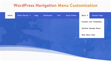 All You Need to Know about WordPress Navigation Menu