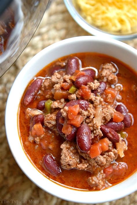 5 Ingredient Instant Pot Chili - Easy Pressure Cooker Chili + Video