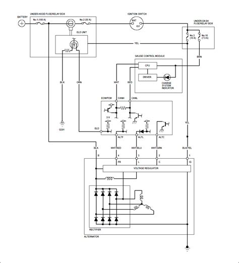 Honda Civic Charging System Wiring Diagram - CyberBlogSpot