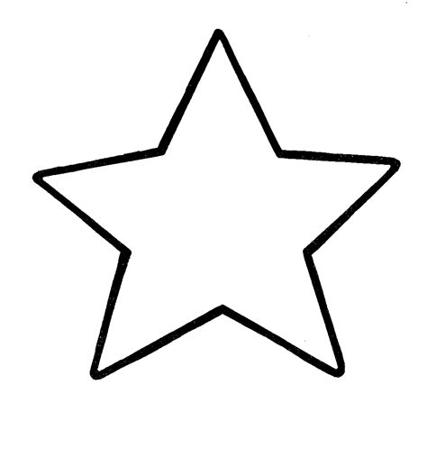 Christmas Star Outline - ClipArt Best