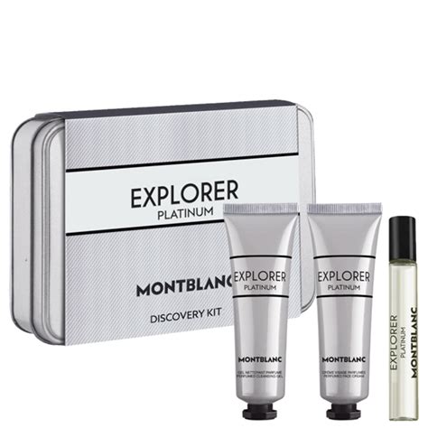 Montblanc Explorer Platinum Discovery Kit