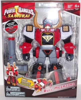 Power Rangers Samurai Bull Megazord Bullzord Bandai Zord 31575 NIB Never Opened | #343900690