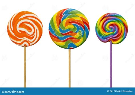 Swirl Lollipops Stock Photo - Image: 56171748