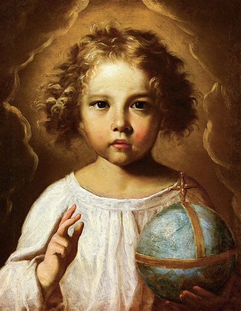 Christ Child Blessing Painting by Italian School - Fine Art America