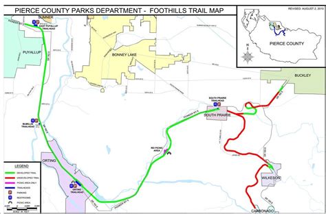 Foothills Trail - Puyallup to Orting