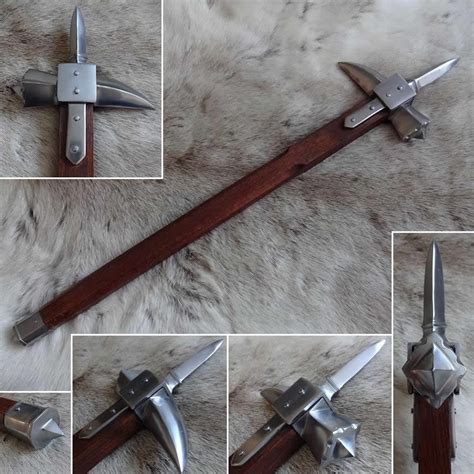 Spiked Medieval Warhammer - Toothed Hammer