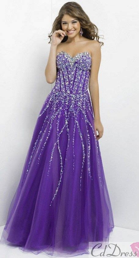 prom dress prom dresses | Purple prom dress, Gowns, Sweetheart prom dress