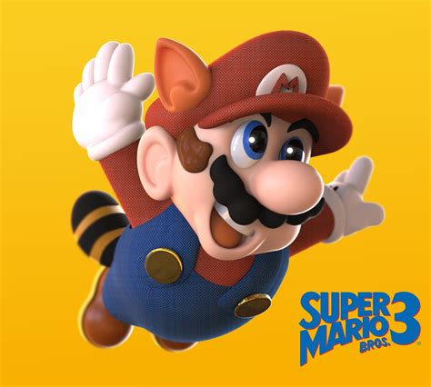 ArtStation - Super Mario Bros 3 (3D fan art)