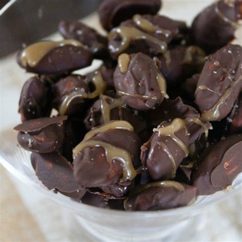 Salted Caramel Chocolate-Covered Almonds - A Savory Feast