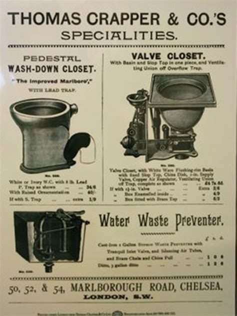 2013 marked the 150 years of plumber Thomas Crapper’s invention, which would greatly enhance and ...