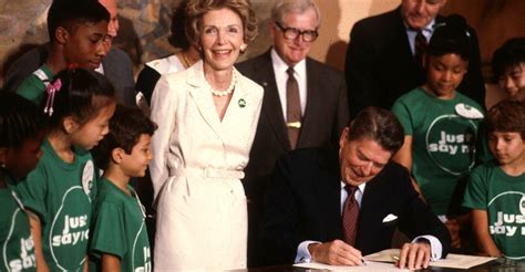 Nancy Reagan's 'Just Say No' Campaign Helped Halve Number of Teens on Drugs