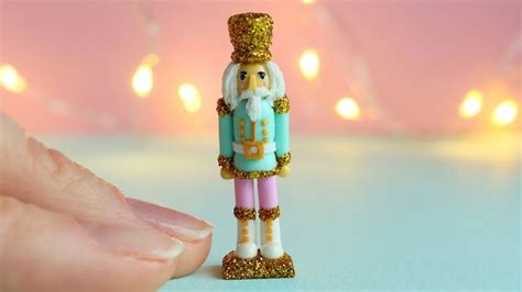 Miniature Nutcracker🎄How to Make 🙌 | Nutcrackers diy, Miniature ...