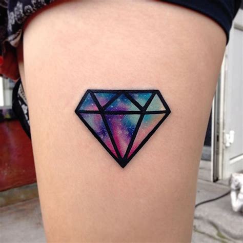 21 Expertly Executed Diamond Tattoos - TattooBlend