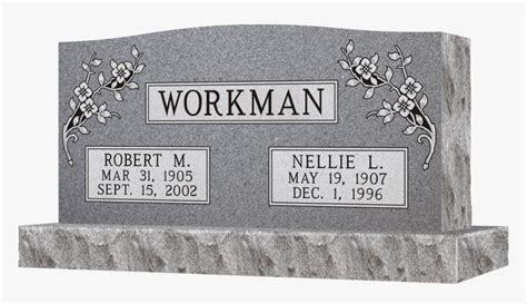 Double Headstone Prices, HD Png Download - kindpng