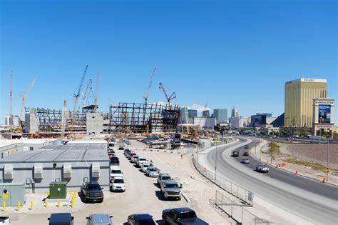 Las Vegas Stadium Construction - Construction continues on the Las ...