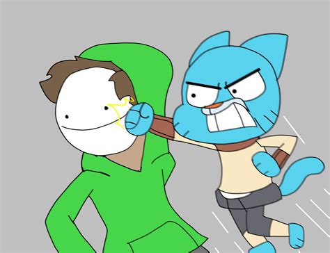 Gumball vs Dream by Sketchyboi25 on DeviantArt