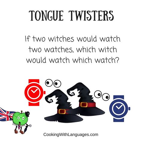 Pin on Teacher's corner | Tongue twisters, Tongue twisters for kids, Tongue twisters in english