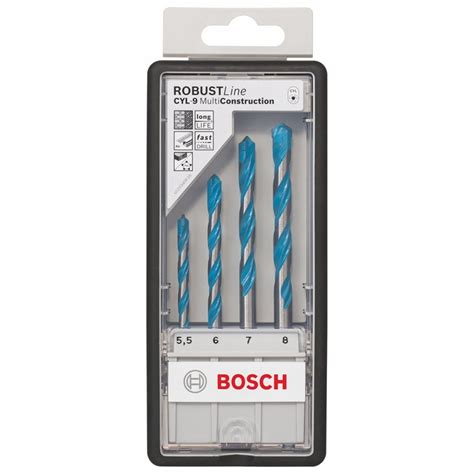 Bosch Large Multi-Purpose Drill Bit Set - 4 Piece | Bunnings Warehouse