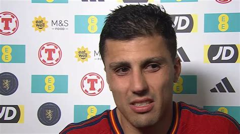 Rodri furiously slams "rubbish" Scotland tactics after Spain suffer ...