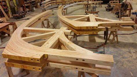 Intricate #Glulam Framing