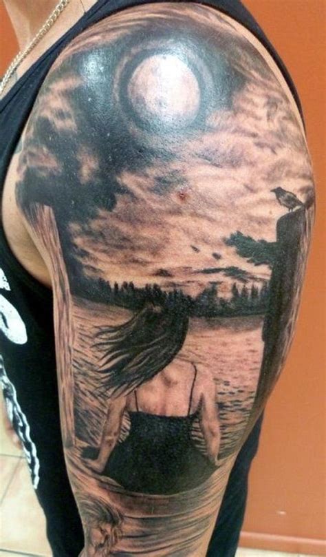 37 Inspirational Moon Tattoo Designs with Images - Piercings Models