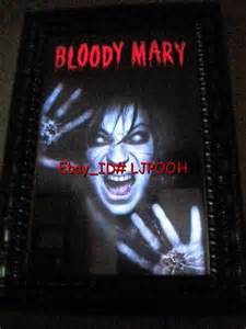 ANIMATED BLOODY MARY MIRROR HALLOWEEN PROP - LIFESIZE - LIGHTS UP ...