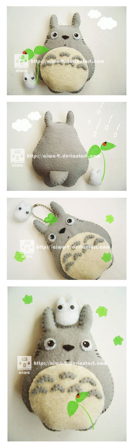 Totoro Plush by aiwa-9 | Totoro plush, Totoro crafts, Totoro