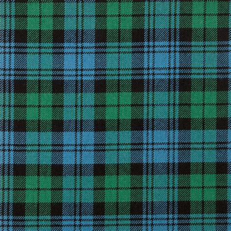 Campbell Old Ancient Heavy Weight Tartan Fabric | Lochcarron of Scotland