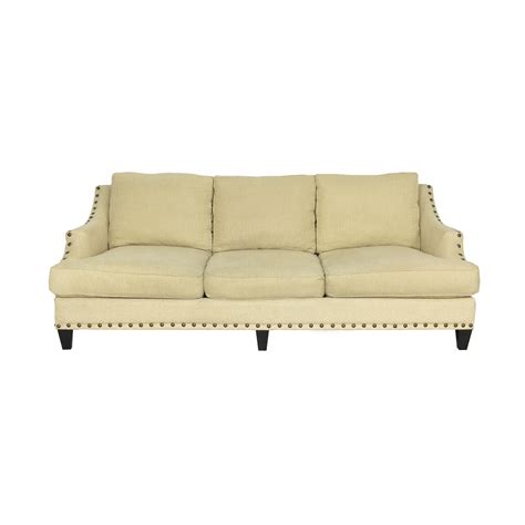 84% OFF - Cindy Crawford Home Cindy Crawford Home Nailhead Trim Sofa ...