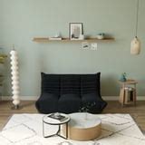 Magic Home Modern Comfy Togo Loveseat Sofa, Soft Sitting Furniture for ...