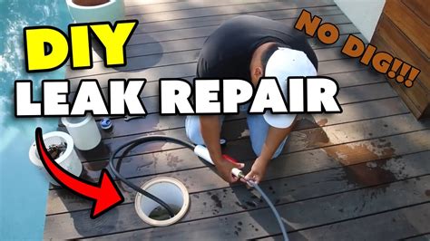 How to Repair Pipe Leaks Without Digging - DIY Guide - YouTube