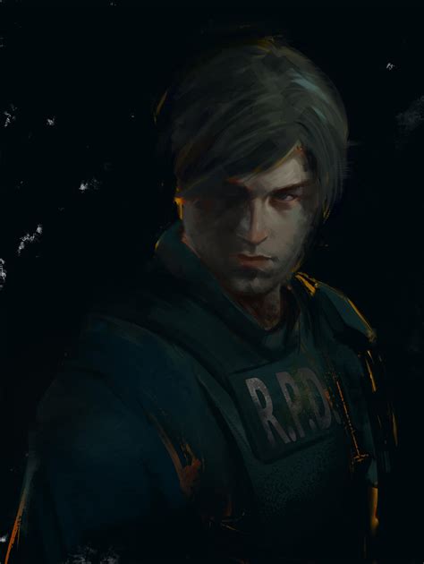 Leon "S." Kennedy Fanart : r/residentevil