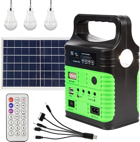 Amazon.com : Solar Generator - 10000 mAh Portable Generator,Portable ...