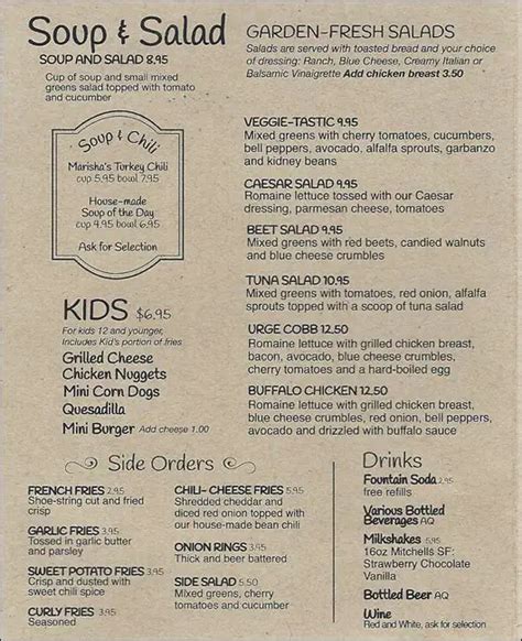 Burger Urge Menu, Menu for Burger Urge, Haight, San Francisco - Urbanspoon/Zomato