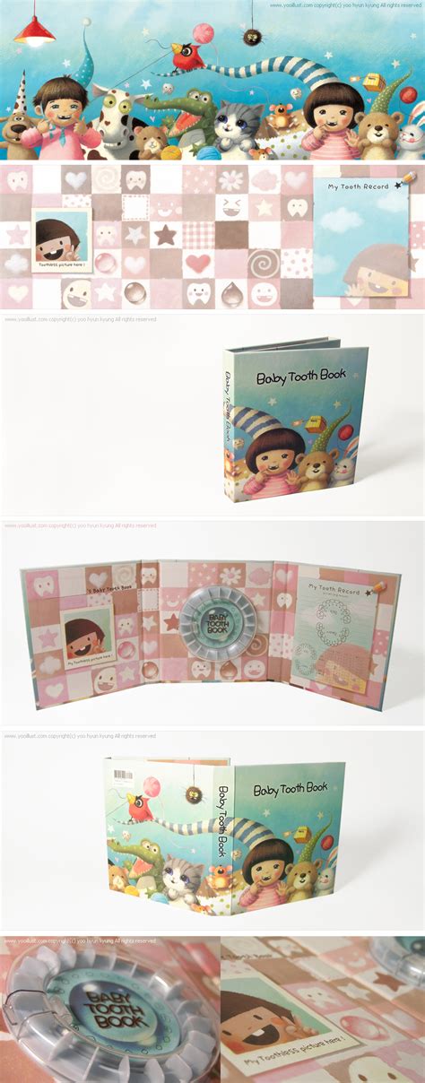 Baby tooth book on Behance