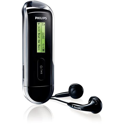 Philips SA2315 1GB Black Flash Audio MP3 Player (Refurbished) - Free ...