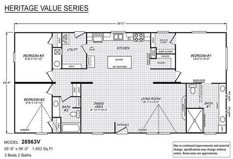 Floor Plans Double Wide Models Heritage Home Center | My XXX Hot Girl