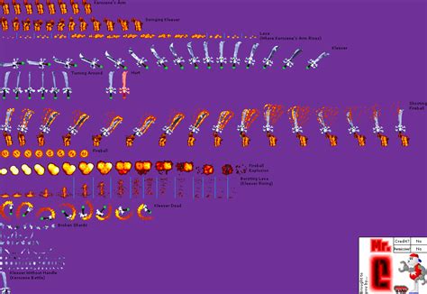 The Spriters Resource - Full Sheet View - Donkey Kong Country 2 - Kleever