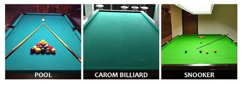 pool-table-vs-billiards-vs-snooker-table | Canadian Home Leisure