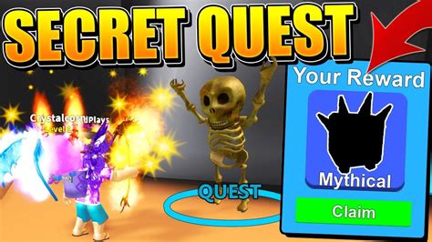 SECRET MYTHICAL NPC QUEST IN ROBLOX MINING SIMULATOR! - YouTube