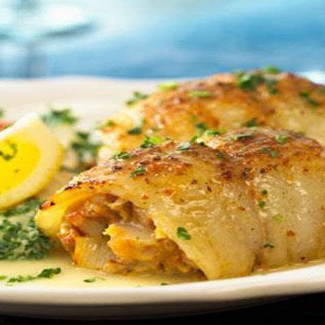 Crab Stuffed Flounder Recipe | Recipe | Flounder recipes, Seafood recipes, Sole recipes