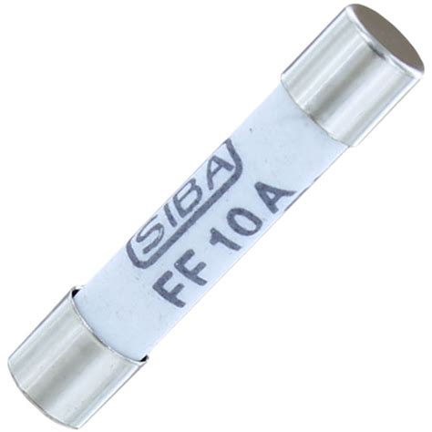 SIBA FF 10A 600V Ceramic Multimeter Fuse - 6.3 x 32mm | xUmp