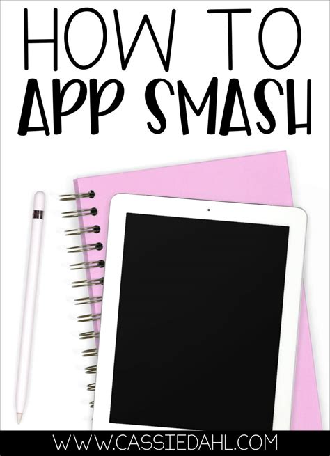 How to App Smash - Cassie Dahl | Teaching + Technology