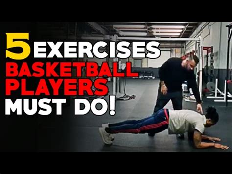 Top 5 Basketball Strength Exercises That Basketball Players SHOULD Be Doing! - YouTube